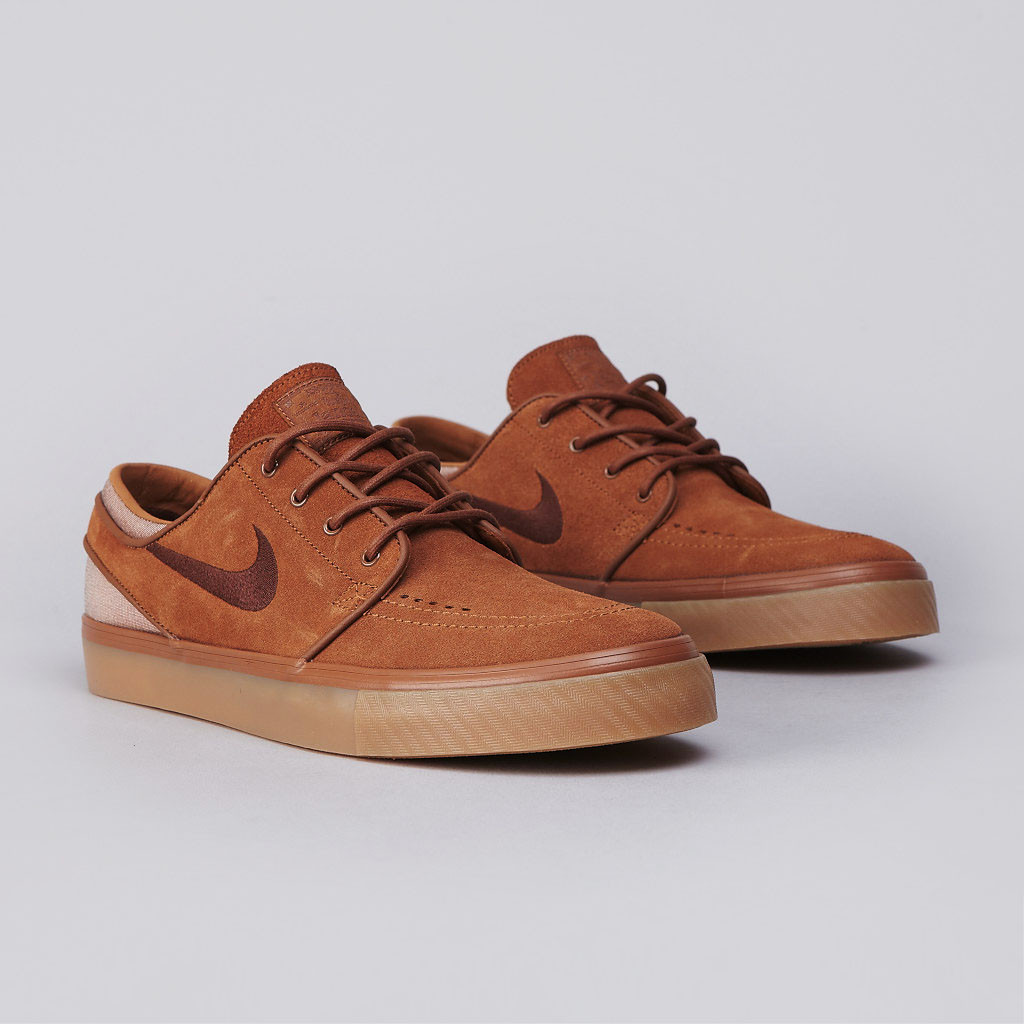 Nike Zoom Stefan Janoski Light British Tan Dark Field Brown 2