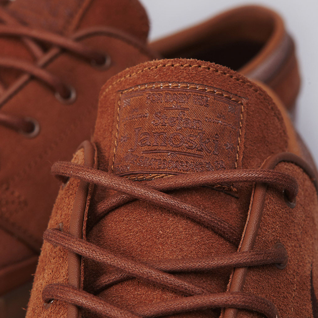 Nike Zoom Stefan Janoski Light British Tan Dark Field Brown 6