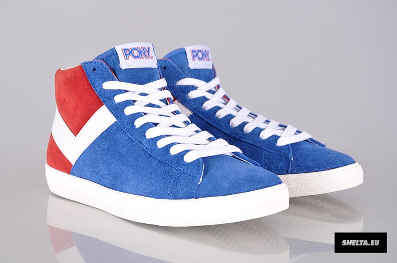 Pony Topstar Ox Hi Suede 2