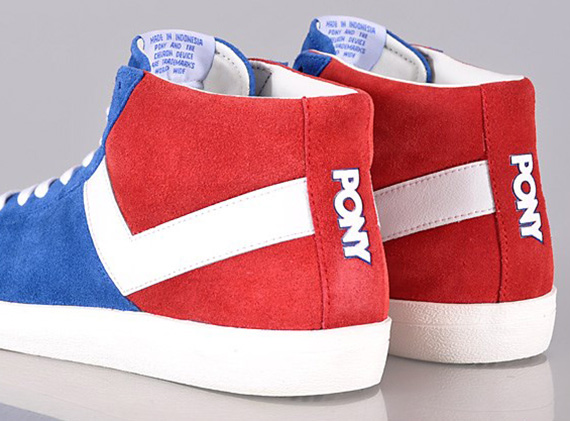 Pony Topstar Ox Hi Suede