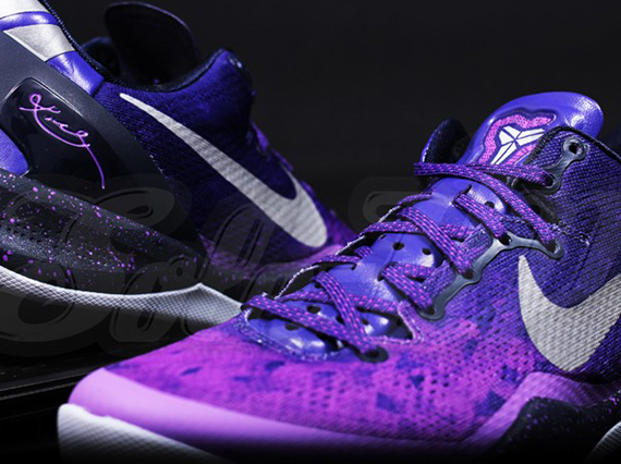 Nike Kobe 8 - Purple Gradient - White - Black