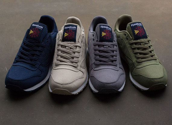 Reebok Classic Leather Clean Textile