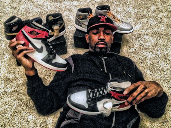 Rip Hamilton Shows Off Latest Air Jordan Pick-Ups