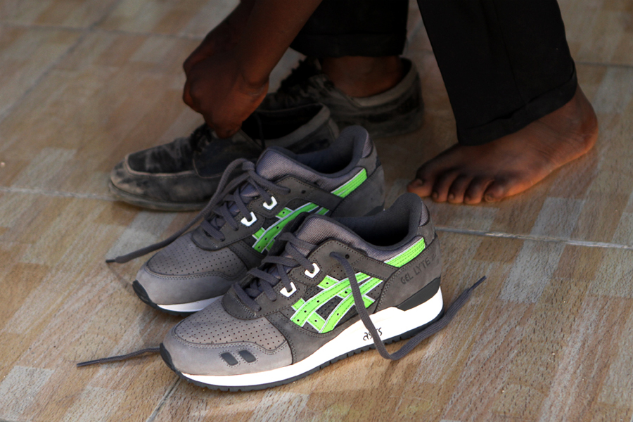 Ronnie Fieg Asics Green Haiti 7