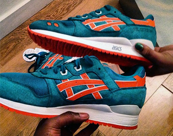 Ronnie Fieg X Asics Gel Lyte Iii Teal Orange 2