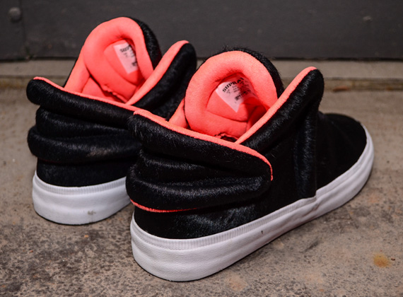 Supra Falcon – Black – Neon Orange