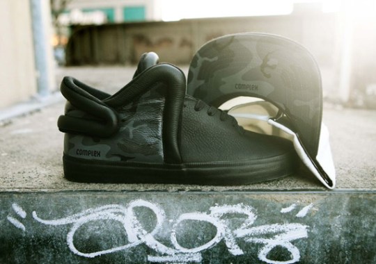 Complex x Supra Falcon Custom by Brush Footwear