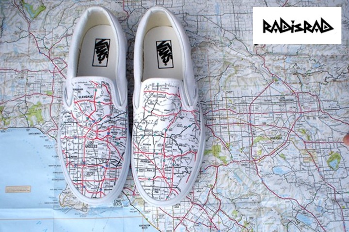 Vans La Map Customs By Rad Is Rad 01
