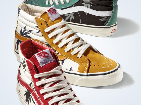 Vans Vault Sk8-Hi LX - OG Palm Leaf Pack