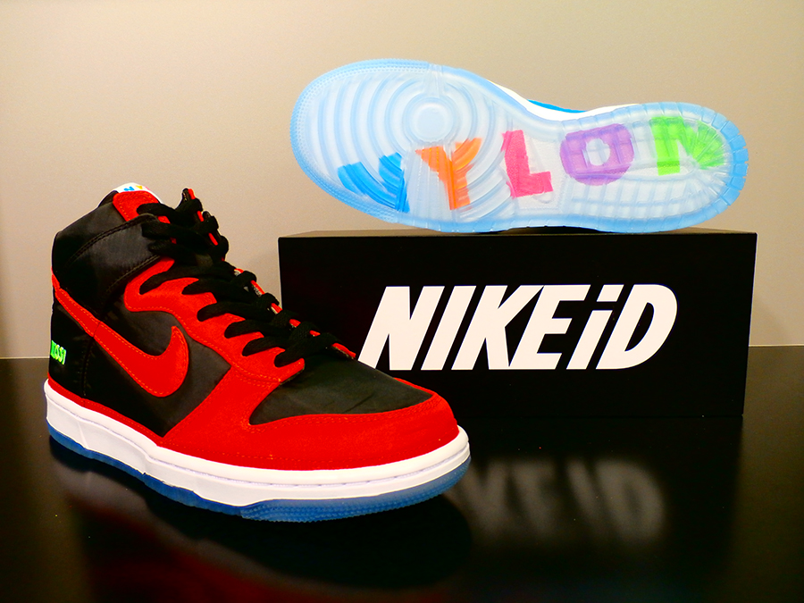 11nylon Nike Dunk High Id Samples 