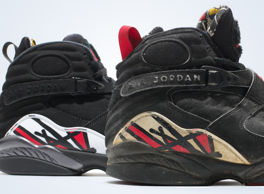 Air Jordan VIII "Playoffs" - 1993 Original vs. 2013 Retro Comparison