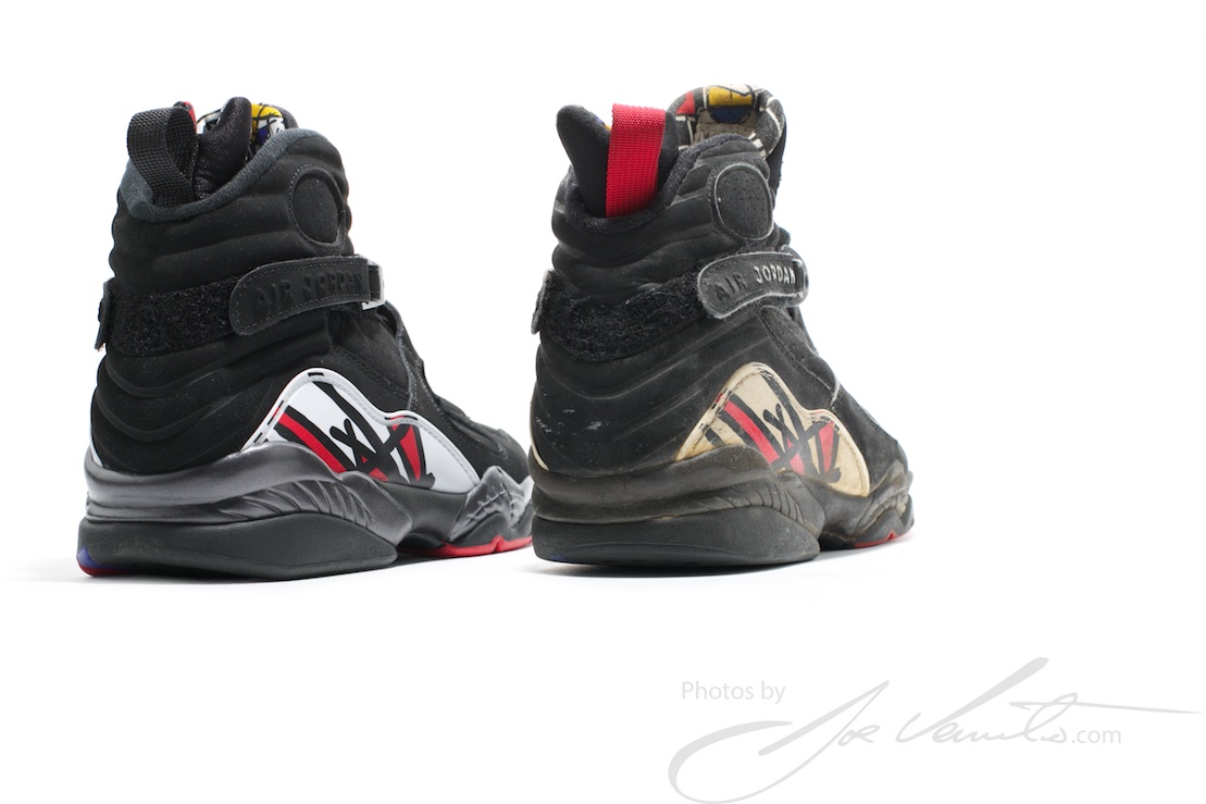 1993 2013 Air Jordan Viii Playoffs Comparison 2