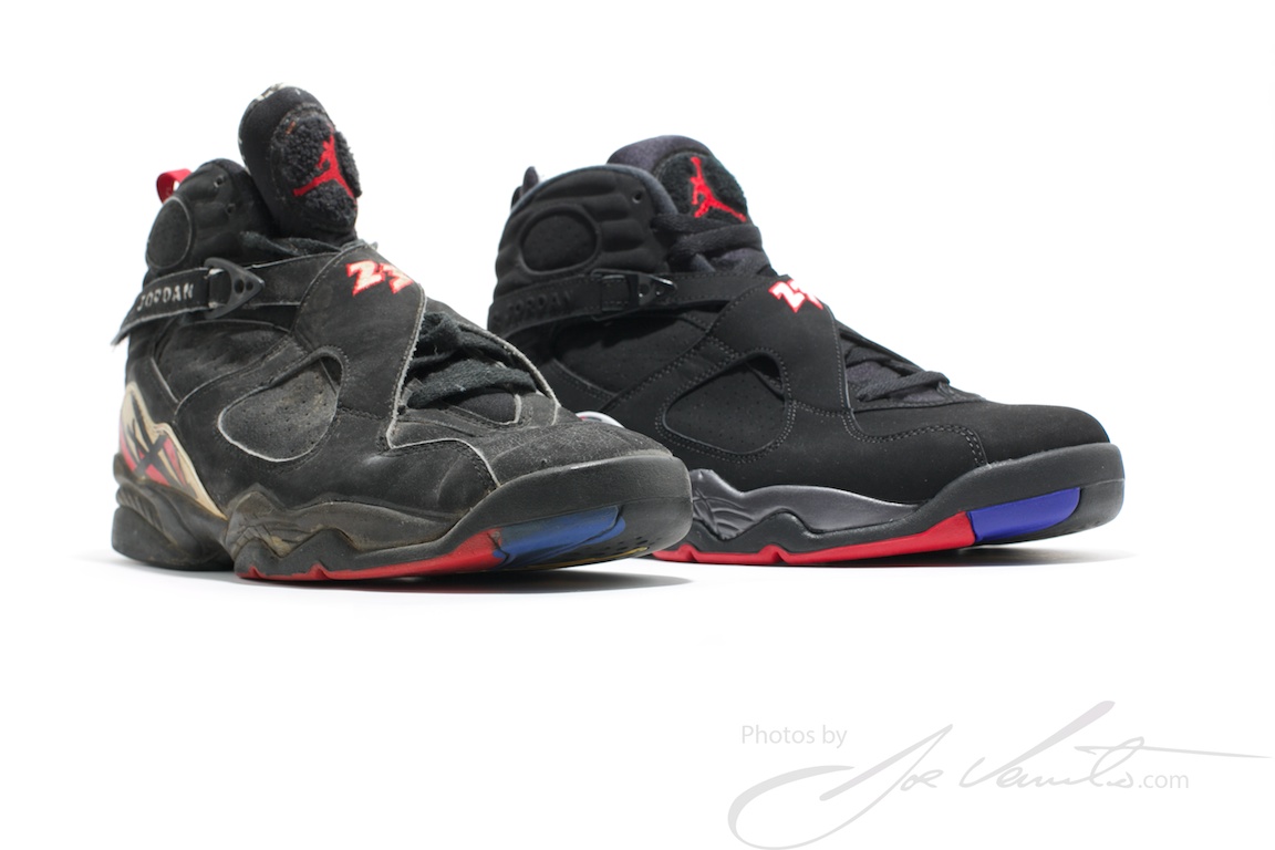 1993 2013 Air Jordan Viii Playoffs Comparison 4