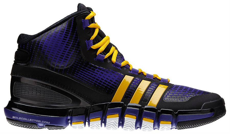 Adidas Crazyquick Lakers Away Black Purple Gold 01