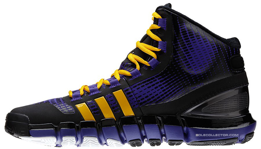 Adidas Crazyquick Lakers Away Black Purple Gold 02