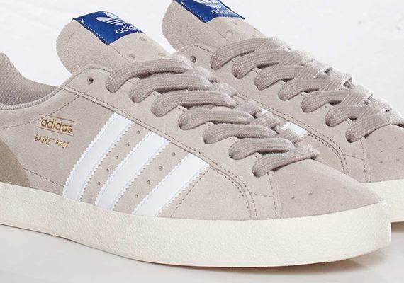 adidas Originals Basket Profi Lo - Collegiate Silver - Ecru