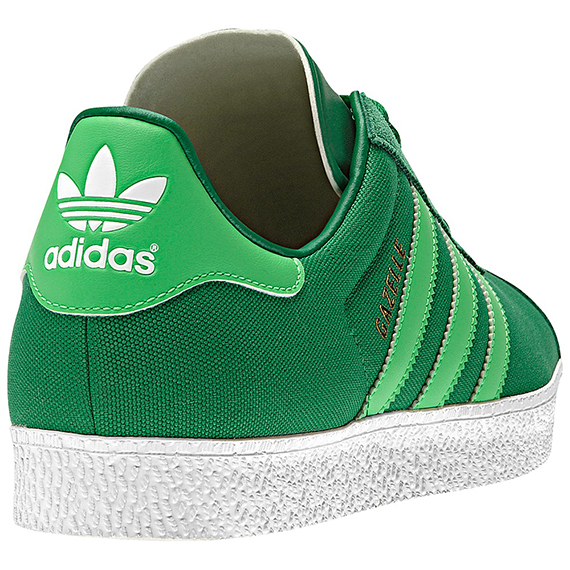 Adidas Originals Gazelle Green White 5