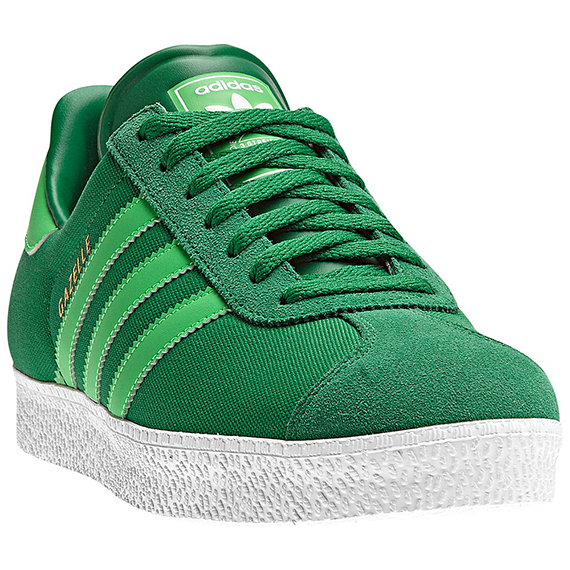 Adidas Originals Gazelle Green White 6