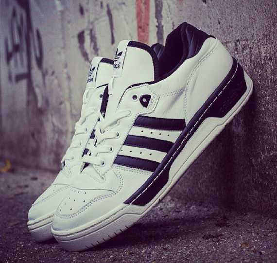 Adidas Rivalry Lo White Black 2