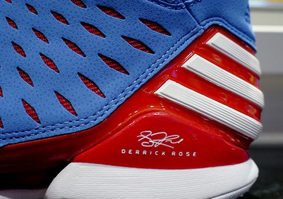 adidas Rose 773 Light - Blue - Red - White