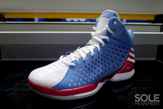Adidas Rose 773 Light Blue Red White 2