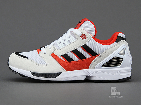 Adidas Zx 8000 White Red Black 1