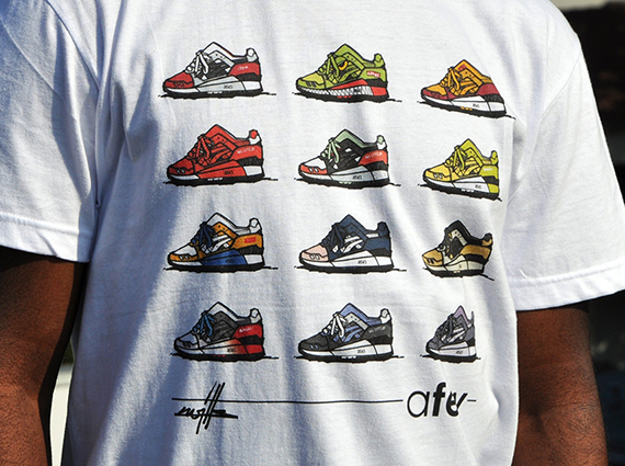 Afew x Kwills “Best of Asics Gel Lyte III” Shirt