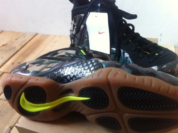 Air Foamposite Pro Camo Volt 10