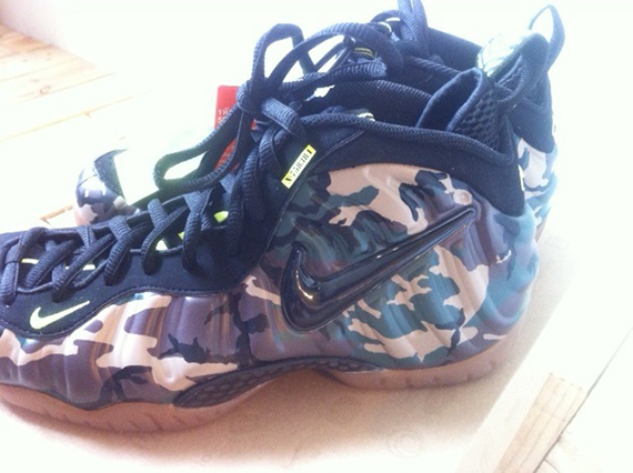 Air Foamposite Pro Camo Volt 7