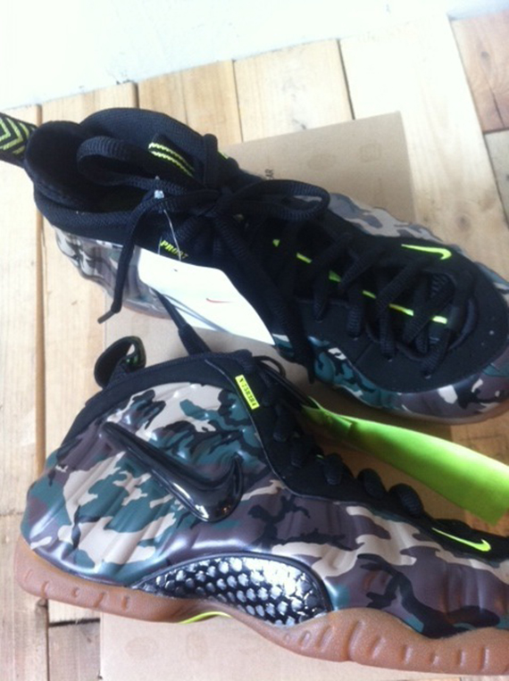 Air Foamposite Pro Camo Volt 9