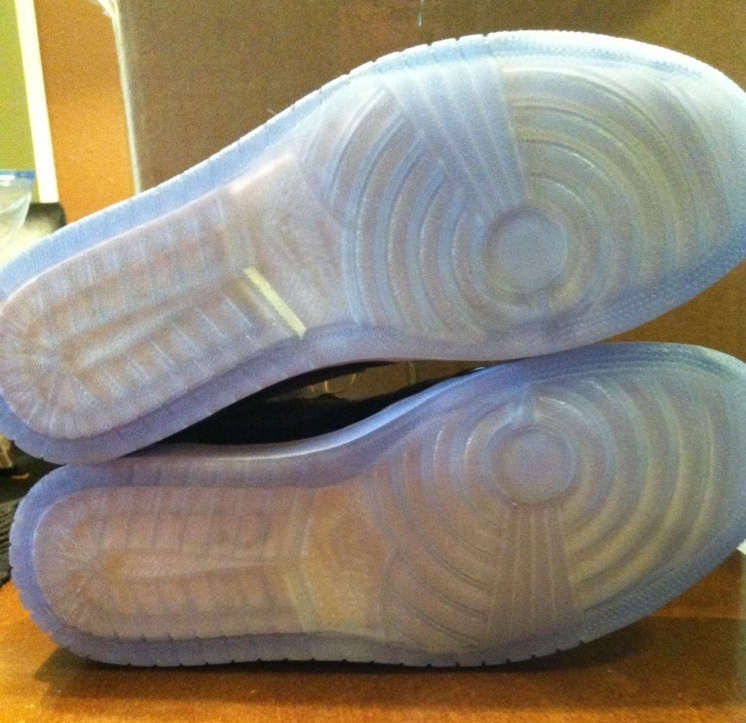 Air Jordan 1 Black Purple Unreleased Sample 03