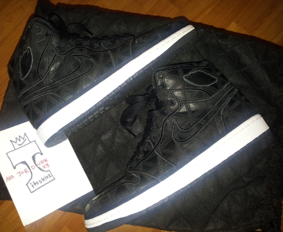 Air Jordan 1 J2k Black Unreleased Sample 02