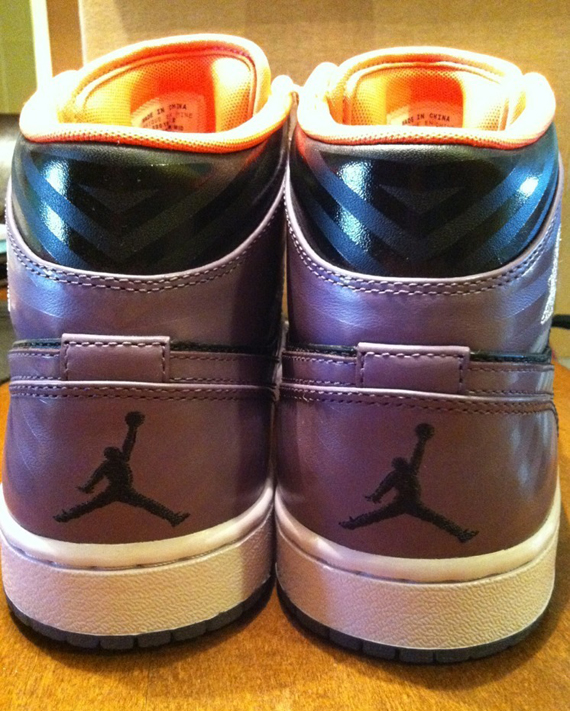 Air Jordan 1 Purple Black Orange Unreleased Sample 8