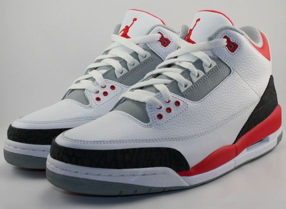 Air Jordan III "Fire Red" - Release Date