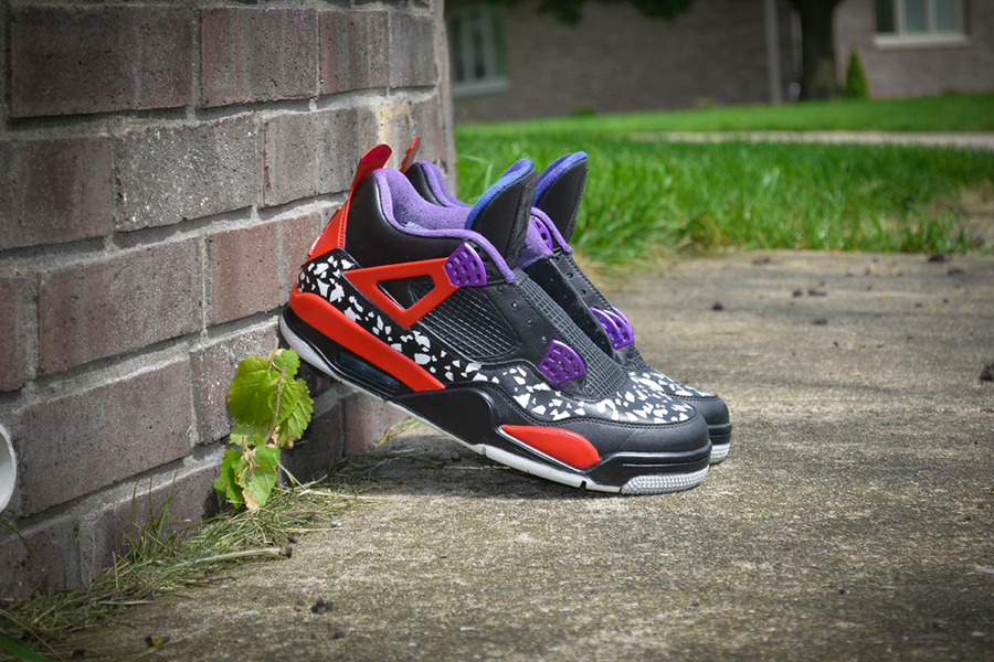 Air Jordan Iv Area 72 Customs 1