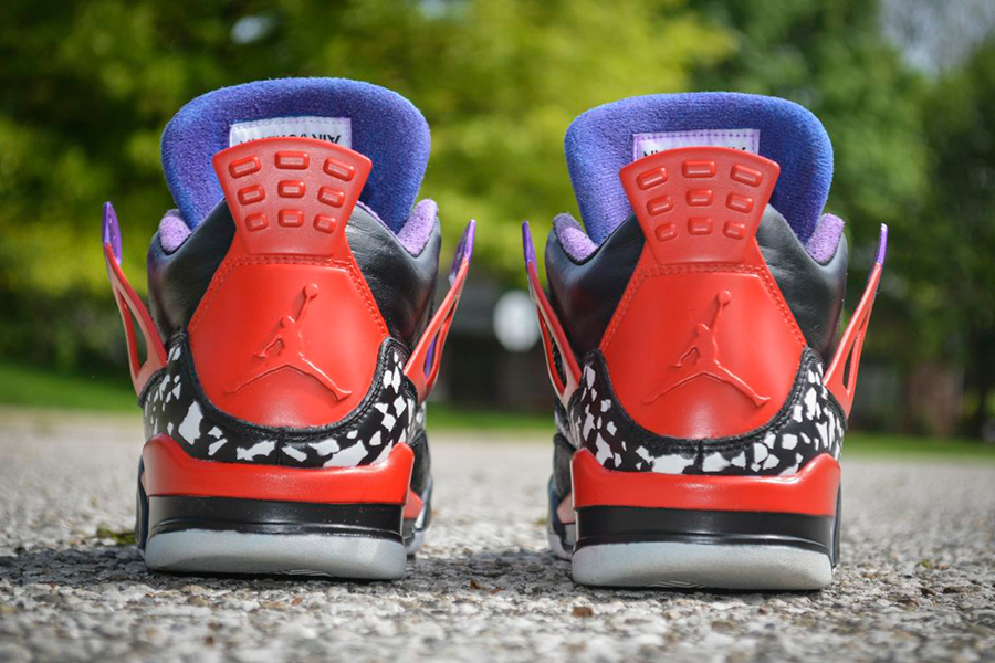 Air Jordan Iv Area 72 Customs 2