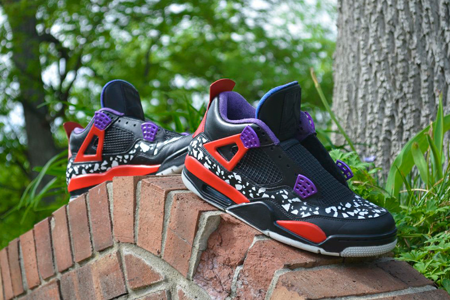 Air Jordan Iv Area 72 Customs 3