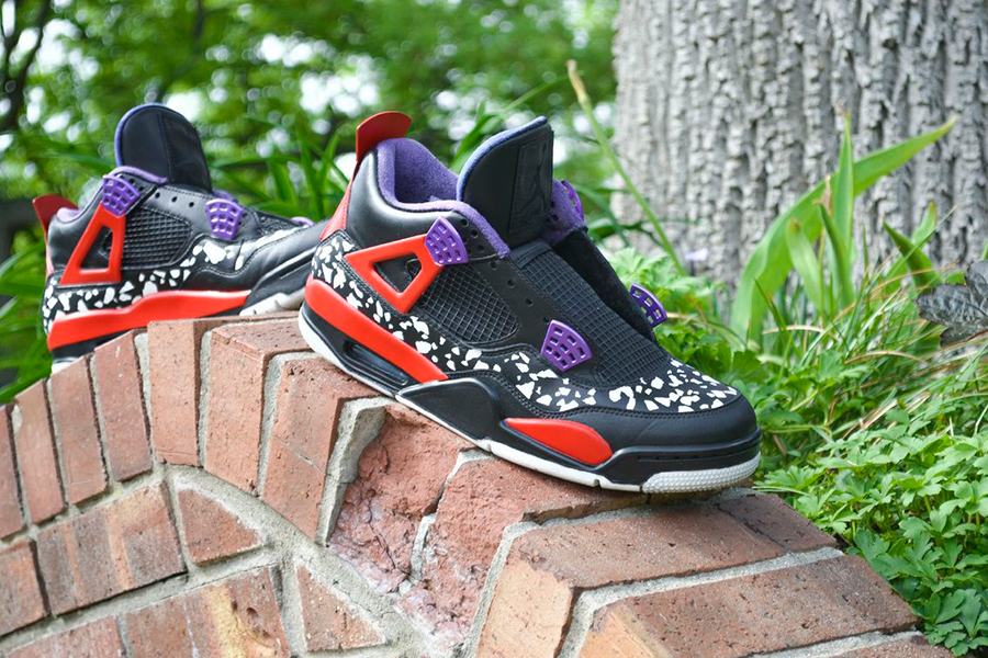 Air Jordan Iv Area 72 Customs 6