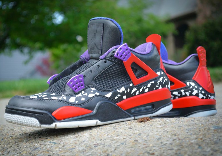 Air Jordan IV “Area 72” Customs by DMC Kicks