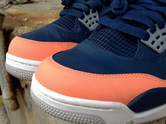 Air Jordan IV “Salmon Toe” by DeJesus Customs