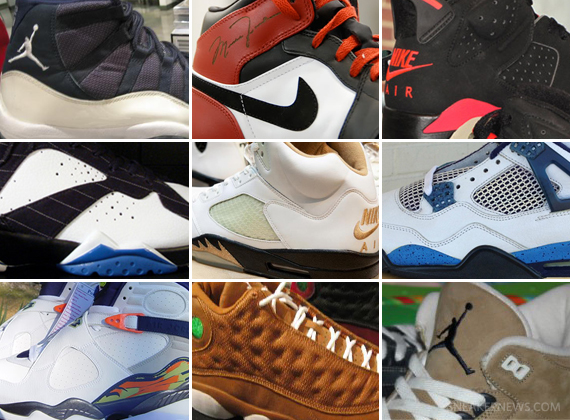 Unreleased Air Jordan Samples Through The Years