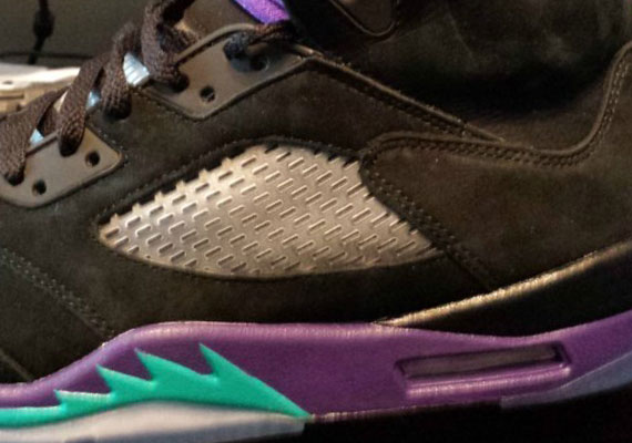 Air Jordan V "Black Grape" - New Release Date