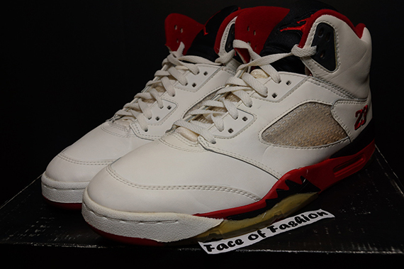 Air Jordan V Fire Red Deadstock Og Pair On Ebay 15