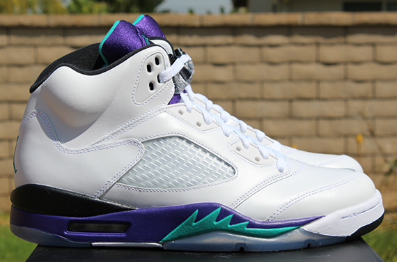 Air Jordan V Grape Release Reminder 4