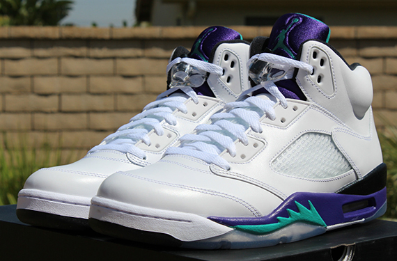 Air Jordan V Grape Release Reminder 6