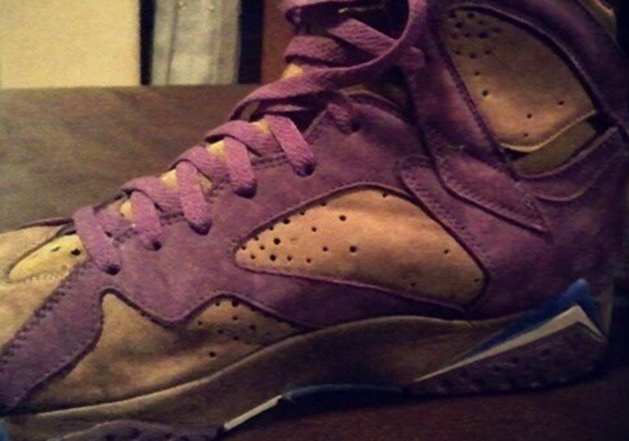 Air Jordan VII - Unreleased Tan/Purple Sample