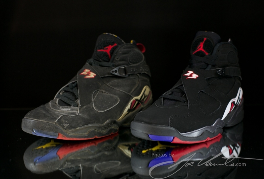 Air Jordan Viii Playoffs 1993 Original Vs Retro 04