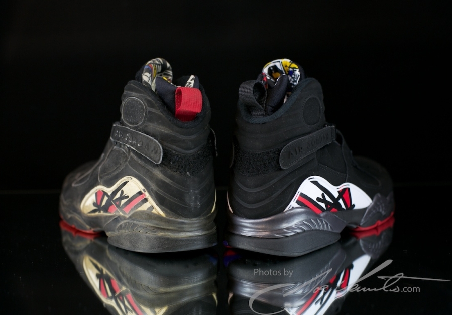 Air Jordan Viii Playoffs 1993 Original Vs Retro 10