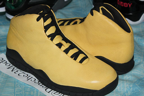 Air Jordan X Seamless Yellow Sample 11