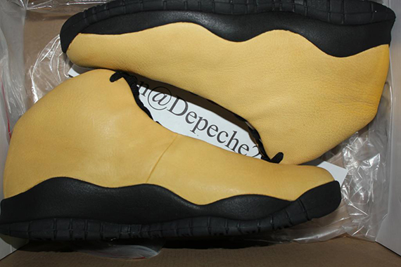 Air Jordan X Seamless Yellow Sample 12